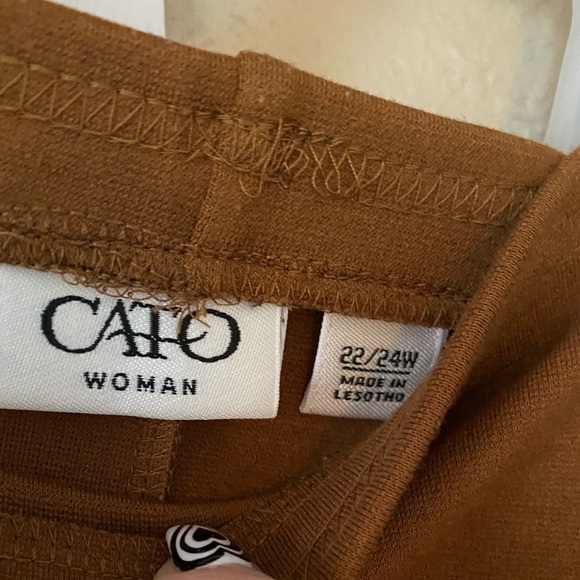 brown cato skirt  𖡼.𖤣𖥧 - Picture 3 of 5